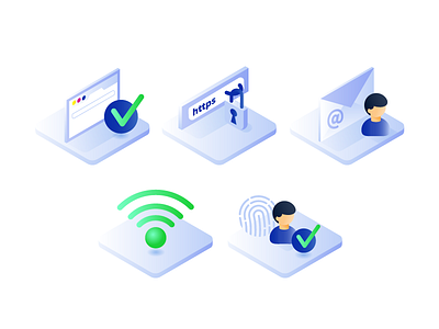 Protect Yourself From Phishing Attacks attack cyber fishing illustration isometric security system technology ui ux virus