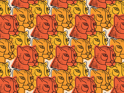 Seamless pattern best cat character clean design flat illustration logo seamless pattern textile vector