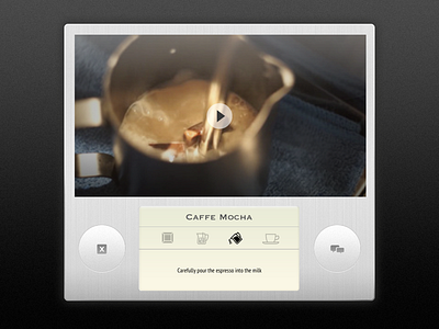 Video Player coffee machine espresso machine espresso maker icons lcd video