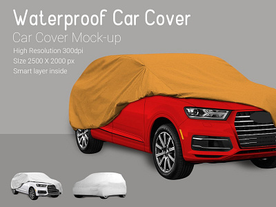 Car Cover Mock-up