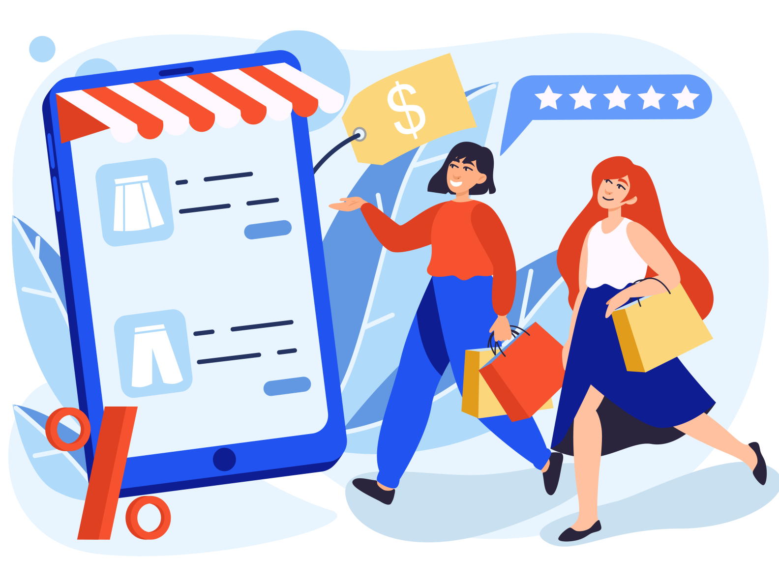 Online Shopping by Polina on Dribbble