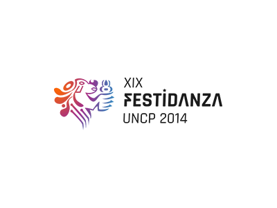Logo Festidanza UNCP 2014 branding design festidanza huancayo logo logotype peru uncp