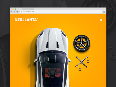 Neollanta Company / Splash Page 2015 branding design perú splash web yellow