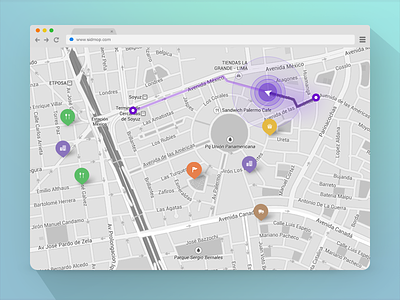 Tracking Map | Sidmop App app brand map peru sidmop tracking web