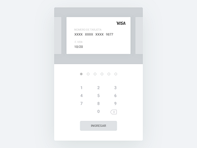 Access Card Bank [WIP] access bank card clean credit login ui web wireframe