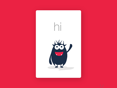 Say hi - Itzzi Cards