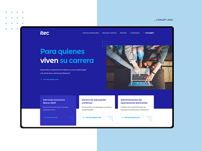 ITEC Webdesign brand branding ui web webdesig website