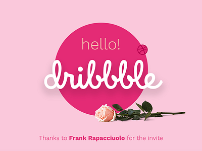 My Dribbble Debut Shot debut graphic sabrinalucchese