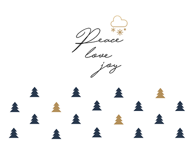 Happy new year graphic icon joy love peace winter