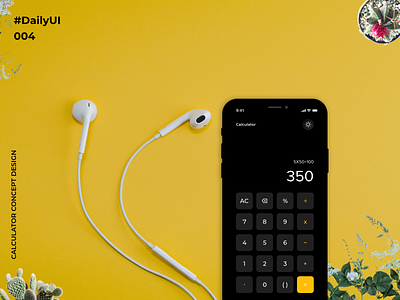 #DailyUI : 004 - A Simple Calculator
