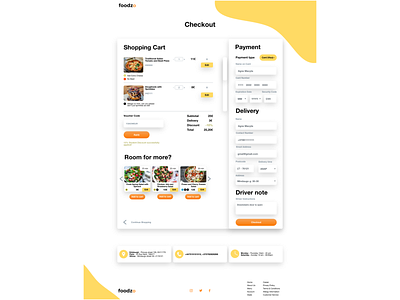 Checkout Page Foodzo