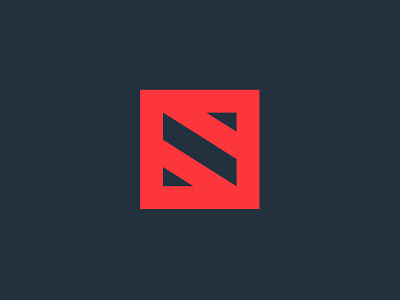 SN Monogram icon logo monogram n s simple type