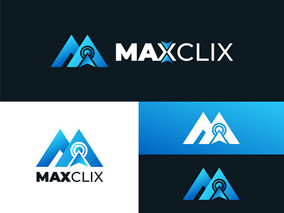 Creative Maxclix Logo branding graphic design logo