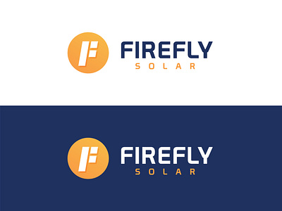 Firefly Solar Logo bold branding clean company creative design graphic design graphicdesigner graphics illustration logo modern simple vector