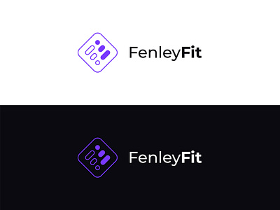 FenleyFit Logo branding creative design elegant graphic design lettermark lettermarklogo logo modern modernlogo simple ui ux vector