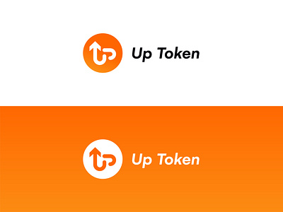 Modern UP Token Logo branding creative crypto design graphic design illustration logo modern nft vector