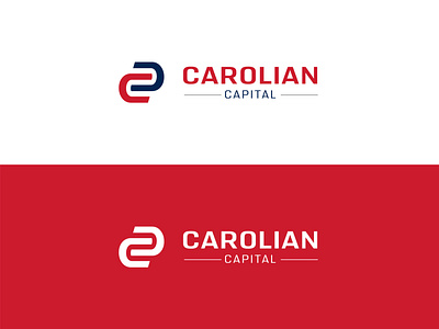 Carolian Capital Logo brand identity branding capital creative design finance graphic design illustration investment logo modern typography ui ux vector