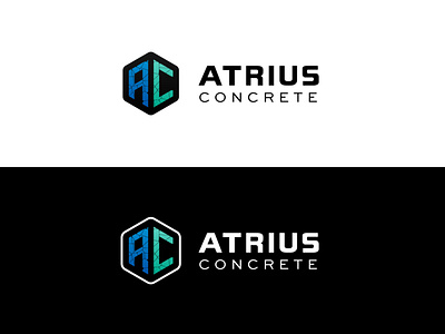 AC Modern Logo aclogo brand branding concrete creative design elegant graphic design high quality logo modern simple vector