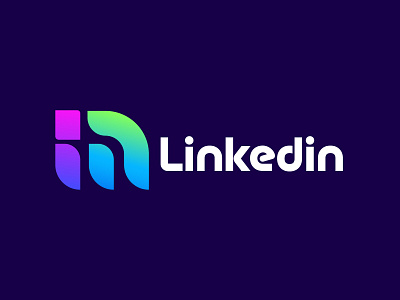 Linkedin Logo By Imam Sadik best logo branding business logo design designer graphicdesign icon illustration logo design logodesign logos logotype modern logo modern logo design typogaphy typography