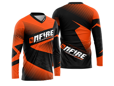 Long Sleeve Jersey Design for Motocross – Onfire 5