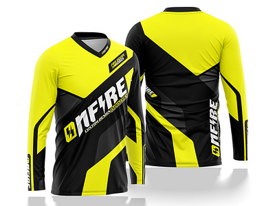 Long Sleeve Jersey Design for Motocross – Onfire 7