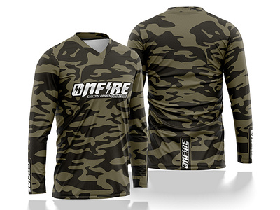 Long Sleeve Jersey Design for Motocross – Onfire 8 3d fashion design adobe illustrator adobe photoshop apparel clo 3d fashion coreldraw design fashion fashion design graphic design jersey jersey design mockup motocross print sublimation sublimation