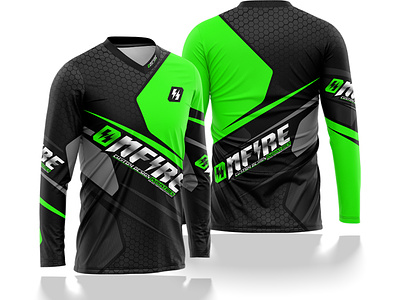 Long Sleeve Jersey Design for Motocross – Onfire 11