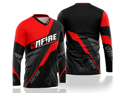 Long Sleeve Jersey Design for Motocross – Onfire 12