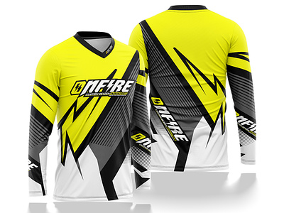 Long Sleeve Jersey Design for Motocross – Onfire 14 apparel clothes clothing design designer fashion fashion design graphic design jersey jersey design motocross mx print racing sublimation