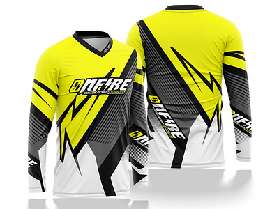 Long Sleeve Jersey Design for Motocross – Onfire 14