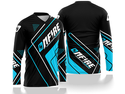 Long Sleeve Jersey Design for Motocross – Onfire 15