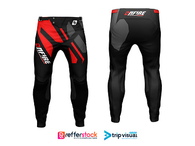 Motocross Pants Design – Onfire 1 3d fashion apparel clo3d design fashion fashion design graphic design motocross pants racing sublimation sublimation design