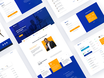 Kudocoin Investment Platform Web Design