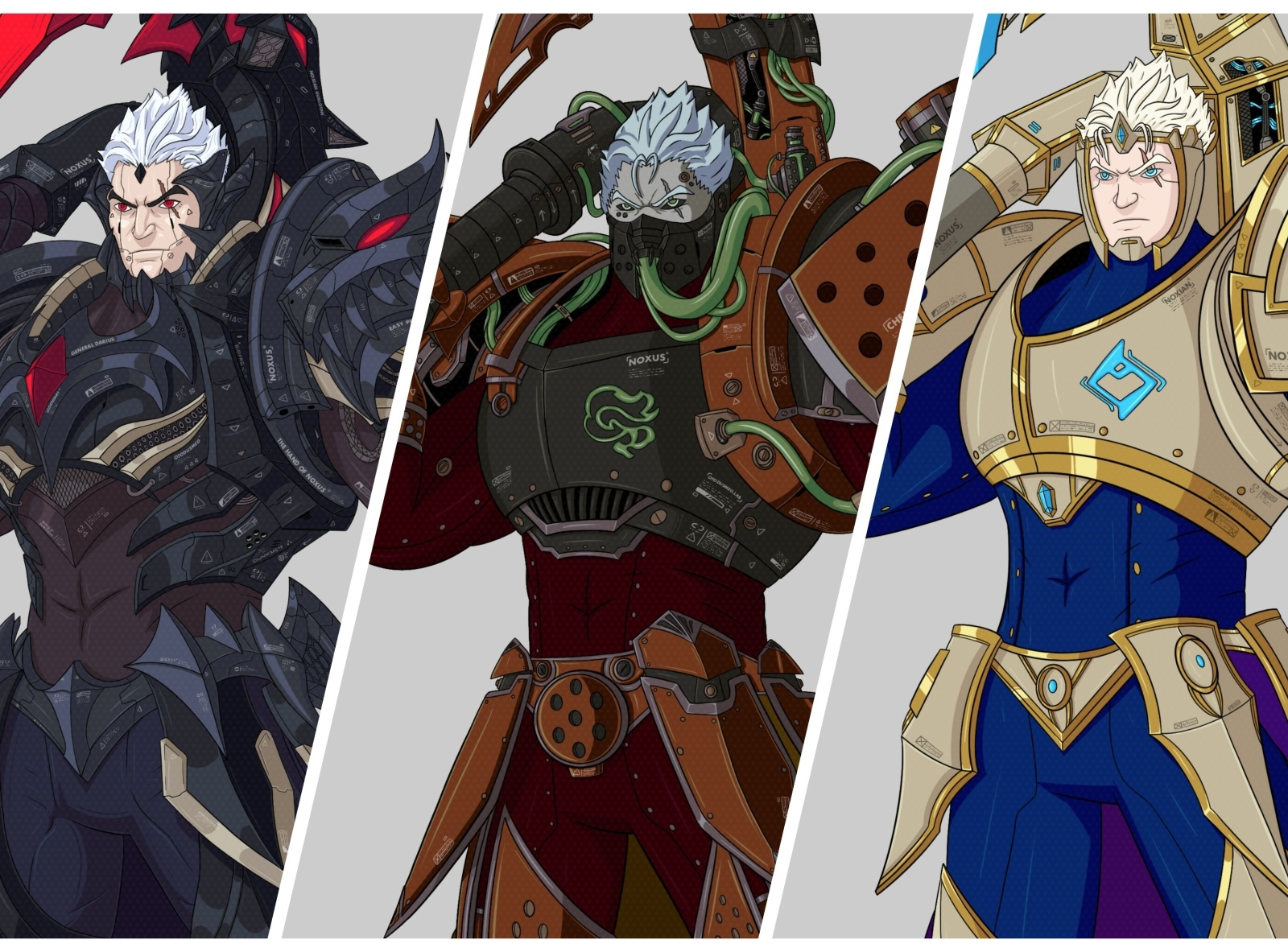 Darius - League of Legends Fanart/Fanmade by Efik on Dribbble