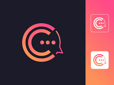 C Letter + Consulting Company Logo app branding design icon logo