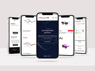 Okularium - mobile shot design design system interface service ui