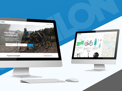We did UX work for Decathlon Rent! Come take a look! design design system interface logo service ui