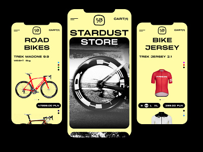 UI/UX ` Mobile App `stardust Store .