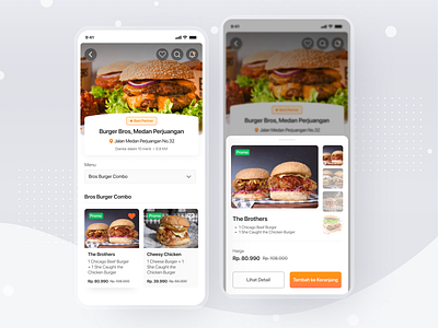 Food Delivery App by Irvan Moses for Pelorous on Dribbble