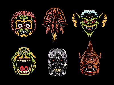 Is it a monster? halloween horror icon illustration monster popculture
