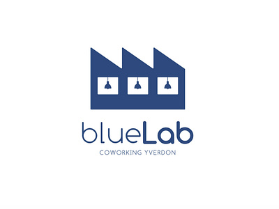 Logo Design - BlueLab blue branding design icon illustration illustrator interface lab logo logo design ui vector web