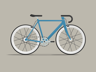 Bike Illustration app art bike branding design flat graphic graphicdesign icon illustration illustrator ui vector