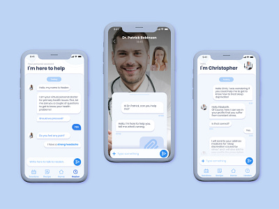 HomeHealth Features design ui ux