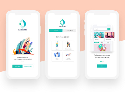 Healthcare Mobile App UI Design