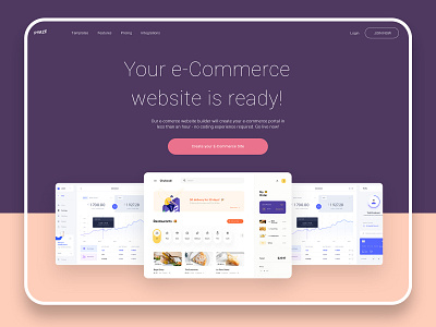 UI Design for Ecommerce SaaS Product - Part 1 admin design ecommerce ecommerce app ecommerce business ecommerce design ecommerce website illustration ui ui design ux ux ui web ui web ui design web ui ux website website concept website design