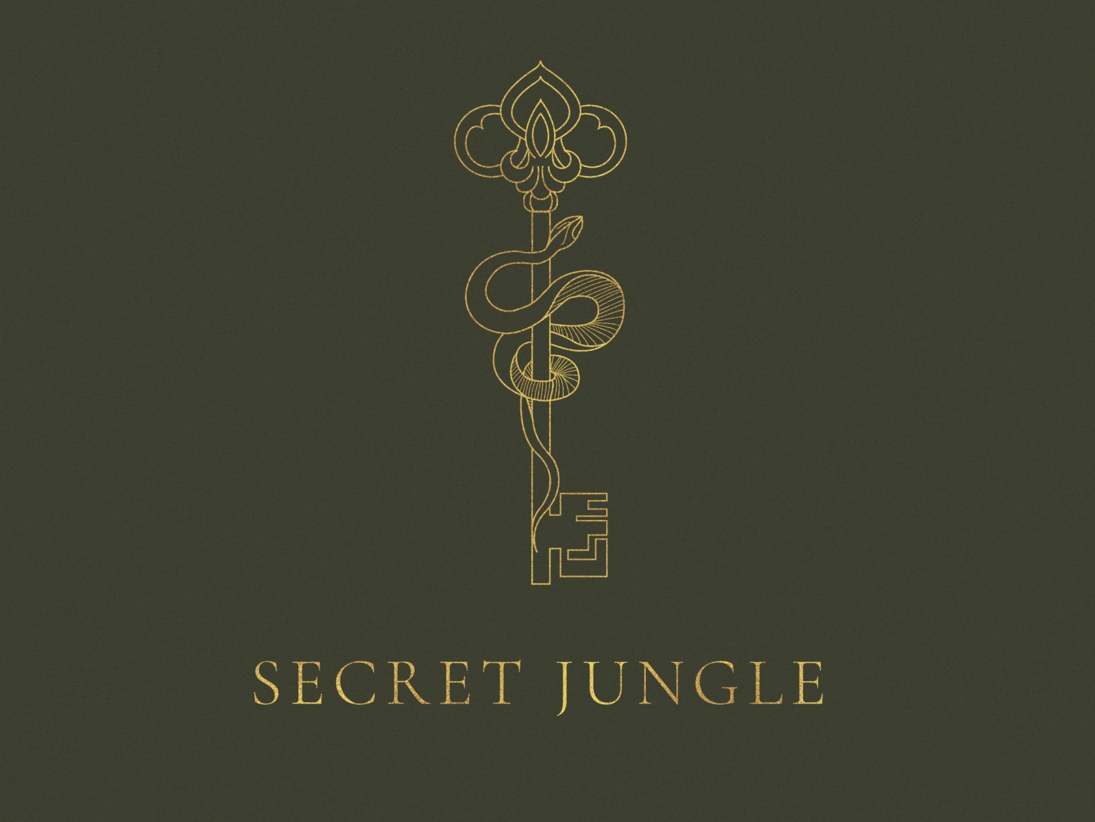 Secret Jungle Logo by Arianna Ghera on Dribbble