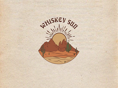 Whiskey Sun Badge