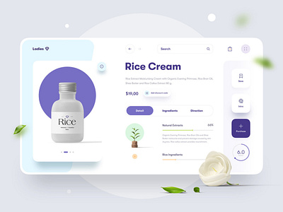 Product Page- Ladies | Beauty Store Website Concept- Copy Work