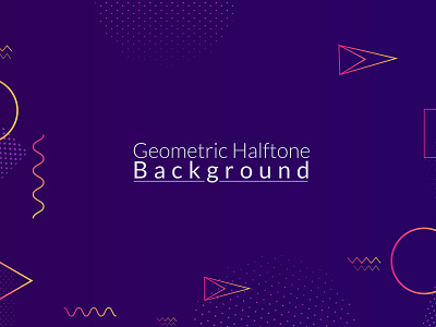 Geometric Halftone Background abstract background background design illustration vector