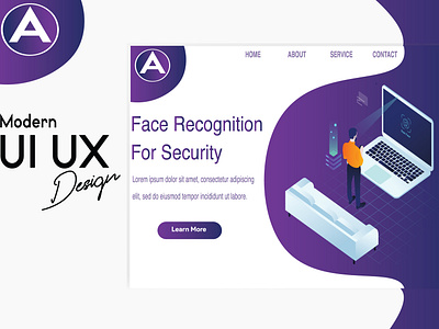 UI/UX Design For face recogination for seccurity